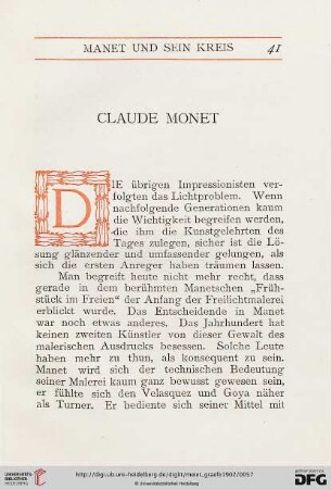 Claude Monet