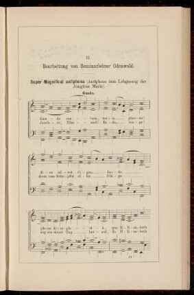 Super Magnificat antiphona
