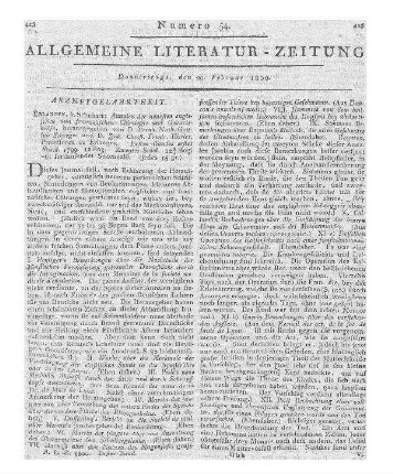 Ferriar, J.: Neue Bemerkungen über Wassersucht, Wahnsinn, Veränderung der Krankheiten, Heilkräfte der verschiedenen Luftarten und andere medicinische Gegenstände. T. 2. Aus d. Engl. übers. Leipzig: Feind 1797