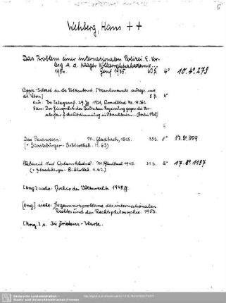 Wehberg, Hans