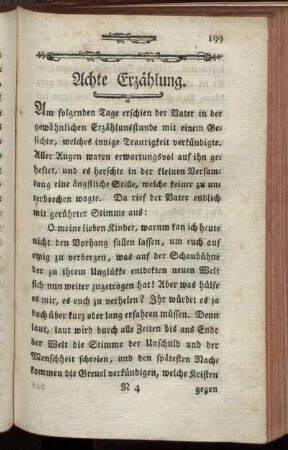 Achte Erzählung.