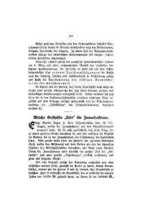 Welche Geschäfte "stört" die Zuwachssteuer