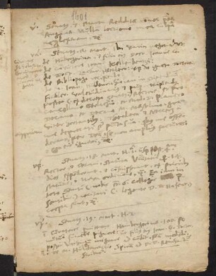 35r-42v, 7. März-16. August 1601