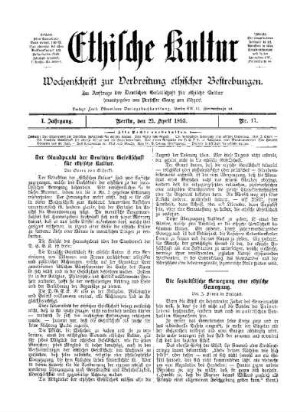 Die sozialistische Bewegung eine ethische Bewegung