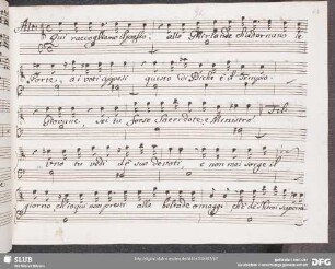 Recitativo: Qui raccogliamo il passo