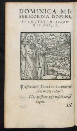 Dominica Misericordia Domini ...