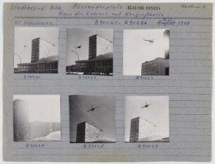 Haus des Lehrers mit Kongresshalle. Berlin, Mitte, Alexanderplatz/Alexanderstraße