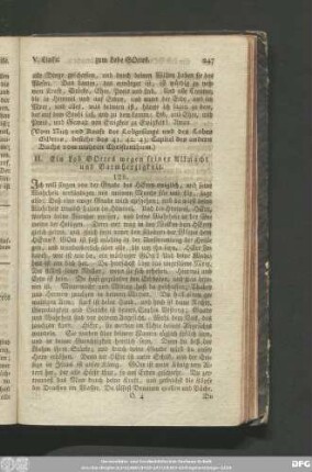 II. Ein Lob Gottes wegen seiner Allmacht und Barmherzigkeit.