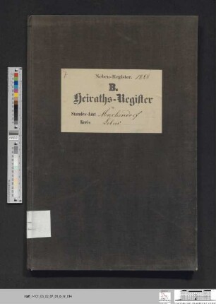Heiratsregister Markendorf 1888