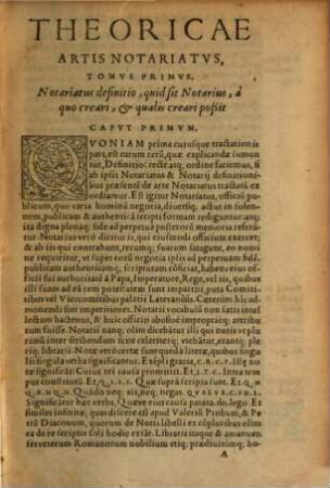 Ars notariatus : hoc est de officio exercitioque tabellionum ; tomi II.
