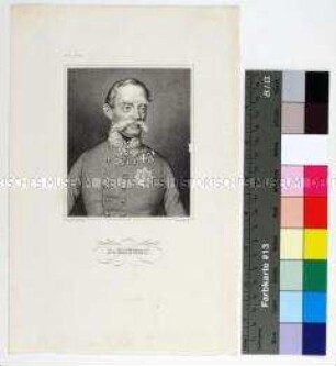 Porträt des österreichischen Generals Johann Freiherr von Haynau