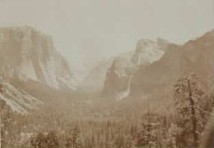 Yosemite Valley: from Artist Point