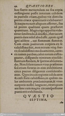 Quaestio Septima.