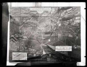 Altes Bild der Stadt von 1625