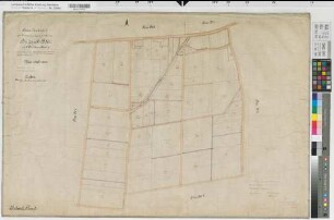 Büderich (Werl), Zusammenlegung Büderich, Bl.3 Brouillonkarte II Flur 3