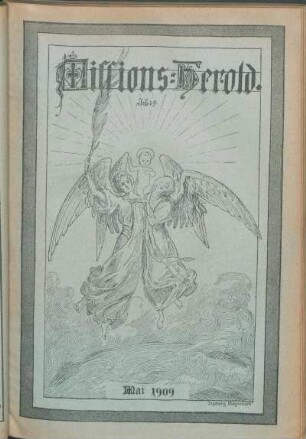 Nr. 5. Neunter Jahrgang. Mai 1909.