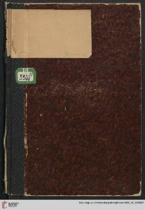 Katalog einer werthvollen Sammlung von Autographen und Urkunden aus dem Nachlasse des Schoeffen und Senators Franz Brentano und seiner Gemahlin Antonia Brentano, geb. Edlen von Birkenstock : oeffentliche Versteigerung, Donnerstag, den 9. April 1896 durch die Buchhandlung Joseph Baer & Co.