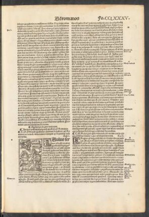 Incipit epistola beati pauli apostoli ad Romanos.