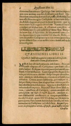 Quaestiones Lib. II.
