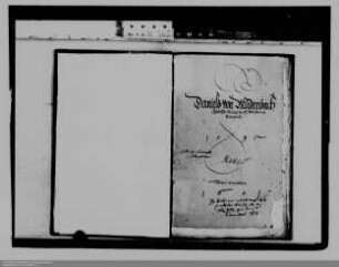 Geldgeschäfte des Daniel von Mudersbach