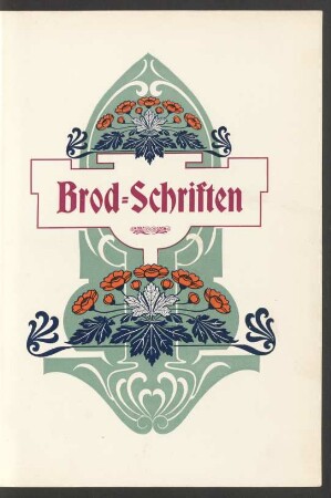 Brod-Schriften