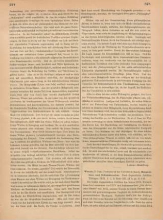 378-379 [Rezension] Wernle, Paul, Melanchthon und Schleiermacher