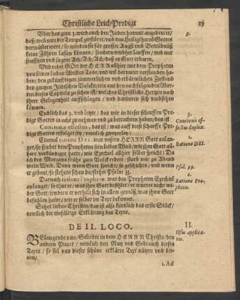 De II. Loco. [Usus applicatio.]