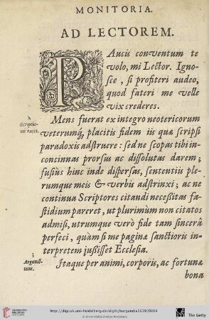 Monitoria ad lectorem