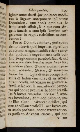 307-312, Porro Dominus noster, postquam ...