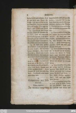 4. Ermunterung zum Lobe Gottes.
