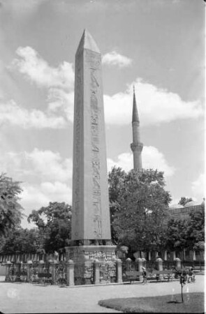 Istanbul: Ägyptische Säule, Obelisk, Theodosius I