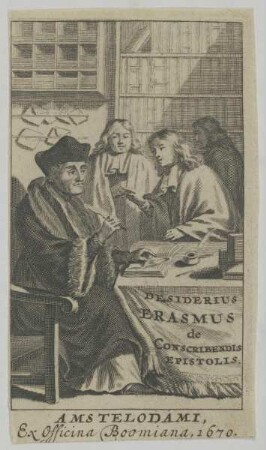 Bildnis des Desiderius Erasmus