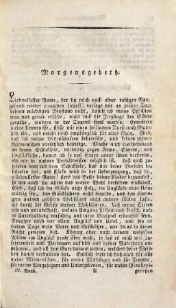 Erbauungsbuch für katholische Christen auf alle Tage des Kirchenjahrs, 4. Herbsttheil, vom funfzehnten bis zum letzten Sonntage nach Pfingsten