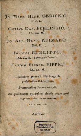 Animadversiones ad Coluthi carmen de raptu Helenae : cum specimine versionis germanicae