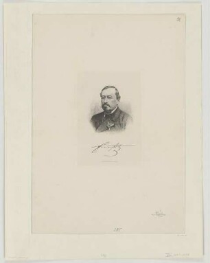 Bildnis des Herzog Ernst II. von Sachsen-Coburg