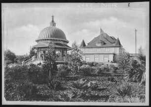 Sawtelle. Band Stand and Memorial Hall, Soldier`s Home, Cal.