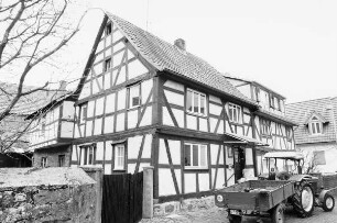 Wohnhaus, Fachwerk; Gelnhausen, Oberstraße 6