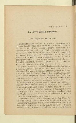 La lutte contre l'Europe