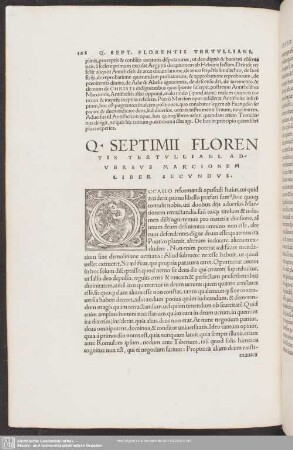 Adversus Marcionem Liber Secundus
