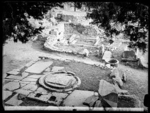 Alte römische Ölmühlen in Salona