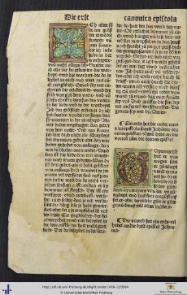 Die dritt epistel Johannis