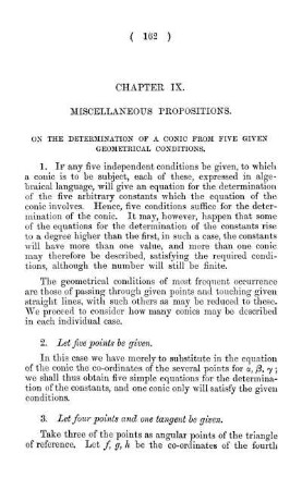 Chapter IX. Miscellaneous Propositions.