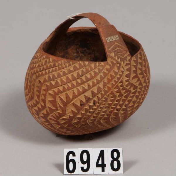 Récipient en noix de coco