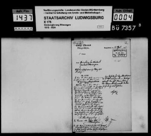 Stromversorgung der Gemeinden des Oberamts Mergentheim