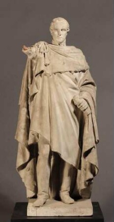 Friedrich August II., Entwurf zur Statue für das Denkmal auf dem Neumarkt