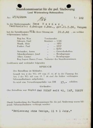 Werner, Hans