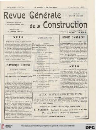 No. 69 (5 Septembre 1906)