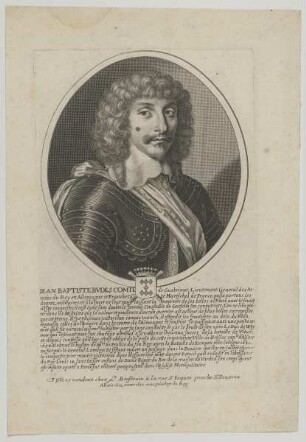 Bildnis des Iean Baptiste Bvdes de Guebriant