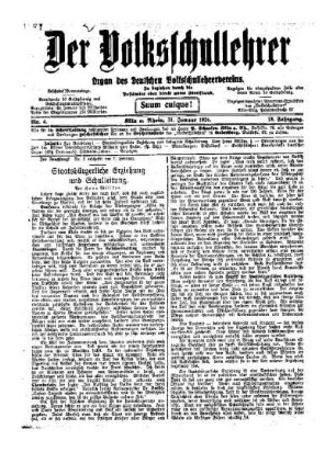 Staatsbürgerliche Erziehung und Schulleitung