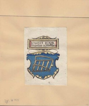 Kloster-Exlibris der Bayerischen Staatsbibliothek, [4]. Exlibris 2, S - W